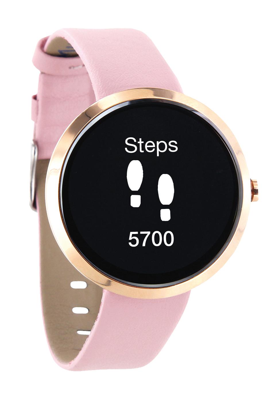 xlyne siona xw fit smartwatch rose