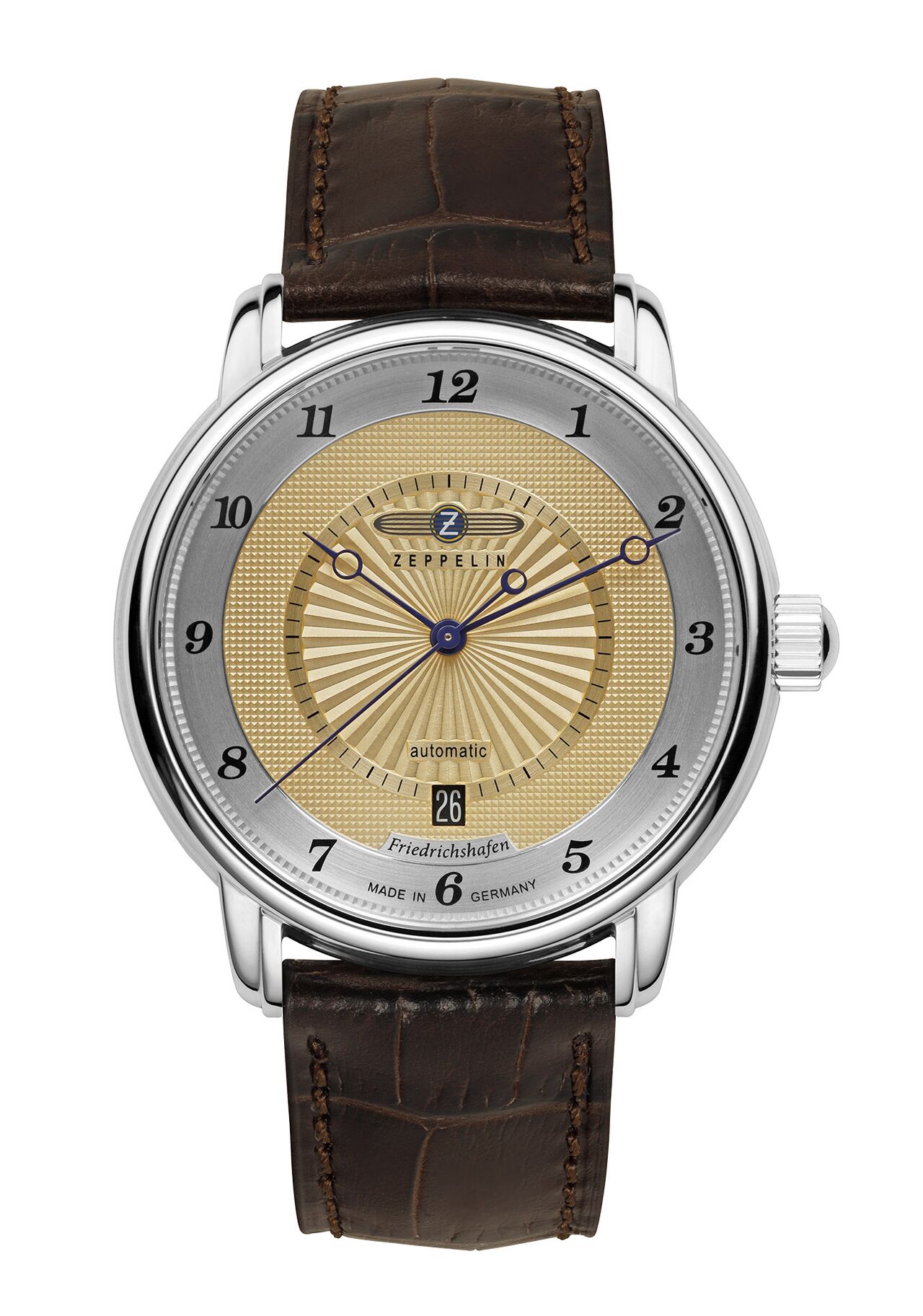 Friedrichshafen Date Automatikuhr Gold