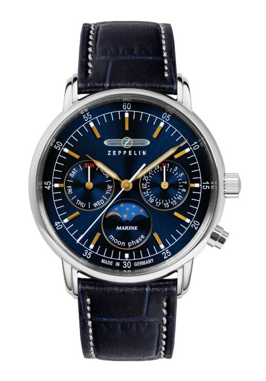 Marine LZ14 Mondphase Damenuhr