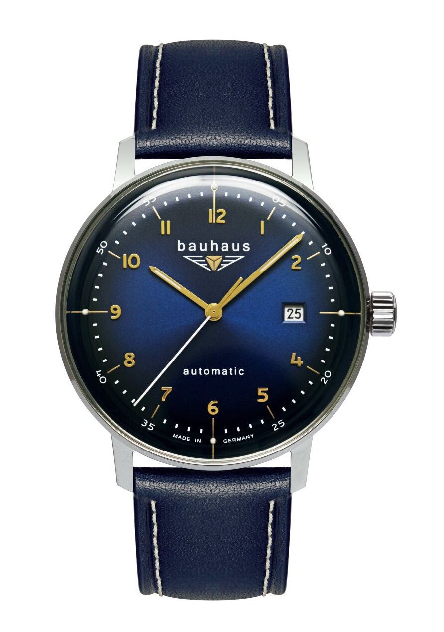 Dessau Armbanduhr Automatik blau