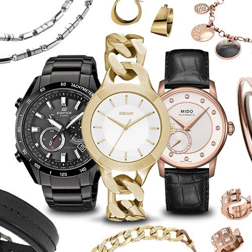 Uhren und passender Schmuck in perfekter Kombination