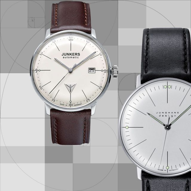 Apart und dezent: Uhren im Bauhaus-Design